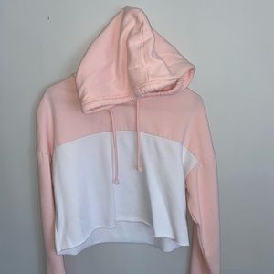 Hollister cropped hoodie